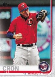 2019 Topps Update Base Set C.J. Cron #US253 card