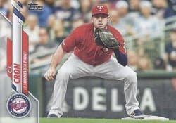 2020 Topps Base Set C.J. Cron #154 card