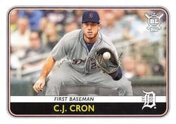 2020 Topps Big League Base Set C.J. Cron #44 card