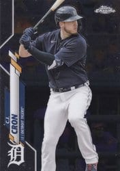2020 Topps Chrome Update Base Set C.J. Cron #U-12 card