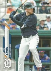2020 Topps Update Base Set C.J. Cron #U-180 card