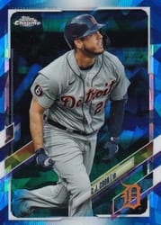 2021 Topps Chrome Sapphire Edition Base Set C.J. Cron #504 card