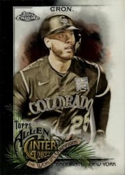 2022 Topps Allen & Ginter Chrome Base Set C.J. Cron #268 card