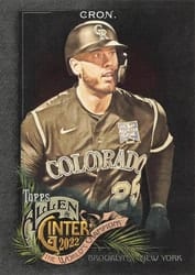 2022 Topps Allen & Ginter X Base Set C.J. Cron #268 card