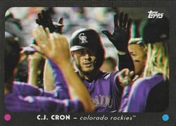 2023 Topps Archives 1954 Tarzan 3D C.J. Cron #TZ3D-16 card