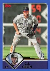 2023 Topps Archives Base Set C.J. Cron #297 card