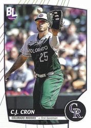 2023 Topps Big League Base Set C.J. Cron #146 card