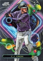 2023 Topps Cosmic Chrome Base Set C.J. Cron #110 card