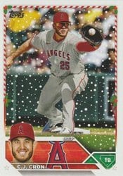 2023 Topps Holiday Base Set C.J. Cron #H139 card