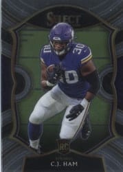2020 Panini Select Base Set C.J. Ham #37 card