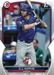2023 Bowman Draft Base Set C.J. Kayfus #BD-101 card