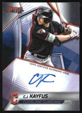 2025 Bowman's Best Best of 2025 Autographs C.J. Kayfus #B25-CK card