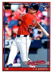 2026 Topps 1991 Topps C.J. Kayfus #T91-90 card