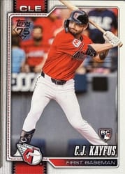 2026 Topps Base Set C.J. Kayfus #35 card