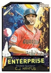 2026 Topps Heritage The Enterprise C.J. Kayfus #TE-CK card