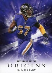 2018 Panini Origins Base Set C.J. Mosley #36 card