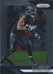 2018 Panini Prizm Base Set C.J. Mosley #184 card