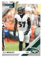2019 Donruss Base Set C.J. Mosley #31 card