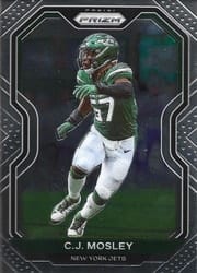 2020 Panini Prizm Base Set C.J. Mosley #34 card