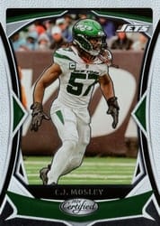 2024 Panini Certified Base Set C.J. Mosley #23 card