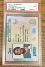 2023 Panini Contenders License to Dominate C.J. Stroud #29 card