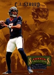 2023 Panini Contenders Rookie Stallions C.J. Stroud #6 card