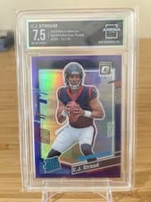 2023 Panini Donruss C. J. Stroud Optic Preview Purple #339 card