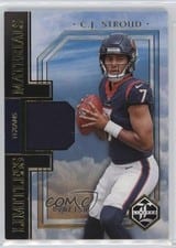 2023 Panini Limited Limitless Materials C.J. Stroud #2 card