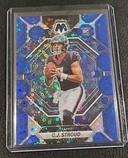 2023 Panini Mosaic C. J. Stroud No Huddle Blue #292 card