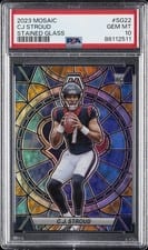 2023 Panini Mosaic Stained Glass C.J. Stroud #SG-22 card