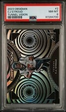 2023 Panini Obsidian Tunnel Vision C.J. Stroud #2 card