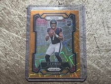 2023 Panini Prizm C. J. Stroud Orange Lazer #339 card