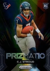 2023 Panini Prizm Prizmatic C.J. Stroud #6 card