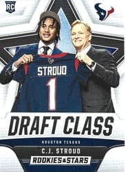 2023 Panini Rookies & Stars Draft Class C.J. Stroud #DC-4 card