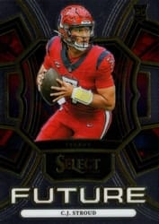 2023 Panini Select Select Future C.J. Stroud #8 card