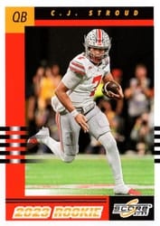 2023 Score 2003 Throwback Rookies C.J. Stroud #2 card