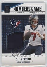 2024 Donruss Elite Numbers Game Jerseys C.J. Stroud #NG-CST card
