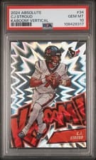 2024 Panini Absolute Kaboom Vertical C.J. Stroud #34 card