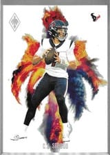 2024 Panini Phoenix Color Blast C.J. Stroud #CB-CSD card