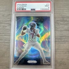 2024 Panini Prizm Aurora C.J. Stroud #11 card
