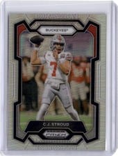 2024 Panini Prizm Draft Picks Base Set C.J. Stroud #63 card