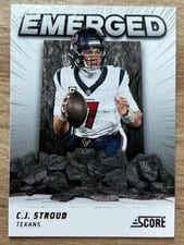 2024 Score Emerged C.J. Stroud #EM-CSD card