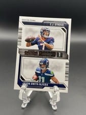 2023 Panini Contenders Round Number C.J. Stroud / Jaxon Smith-Njigba #4 card