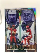 2024 Donruss Production Line C.J. Stroud / Tank Dell #7 card