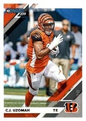 2019 Donruss Base Set C.J. Uzomah #63 card