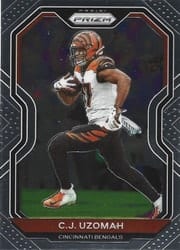 2020 Panini Prizm Base Set C.J. Uzomah #50 card