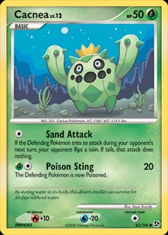 Great Encounters Cacnea #62 card