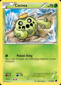 Plasma Freeze Cacnea #9 card