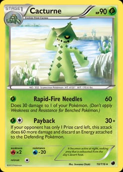 Plasma Freeze Cacturne #10 card