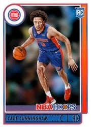 2021-22 Hoops Base Set Cade Cunningham #201 card